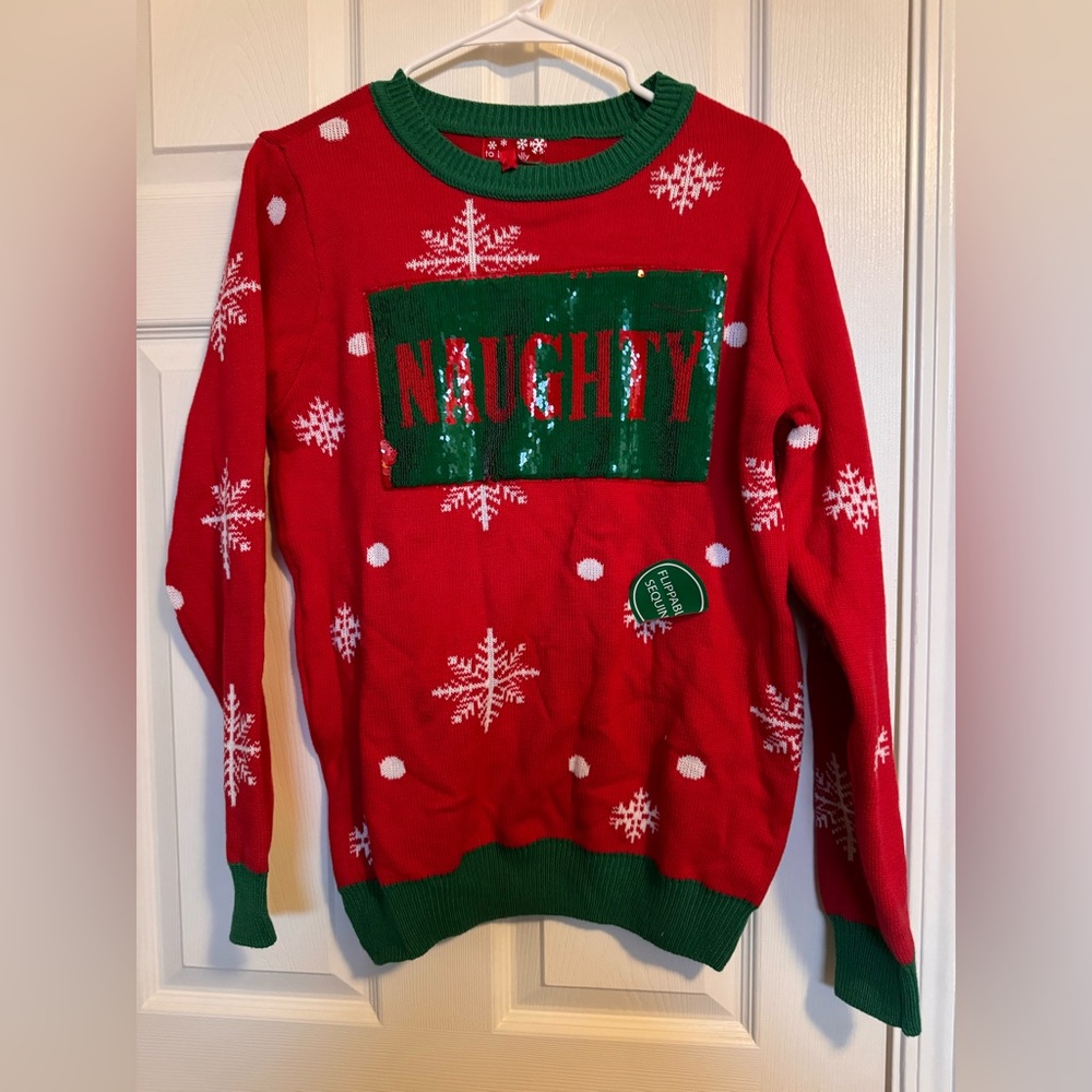 3/$15 Christmas Sweater Size M